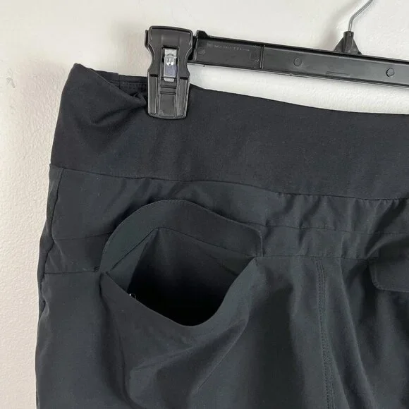 Athleta Trekkie North Jogger Pants Size 12 Black Pockets Athleisure Gorpcore - Picture 7 of 13